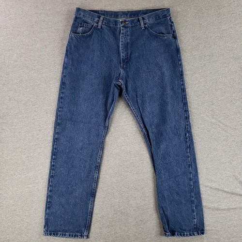 Vintage wrangler 38x32 blue - vintage,
