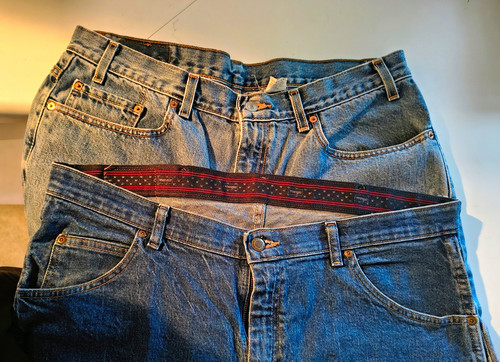Wrangler and levi - and, men's
