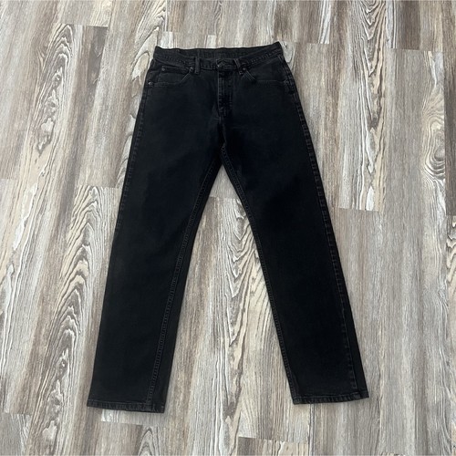 Wrangler black straight leg - black,