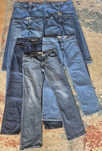 Mens jean lot - old, navy
