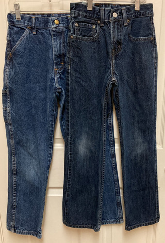 Lot boys blue denim - 2,