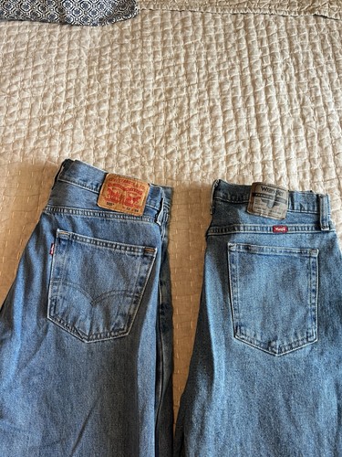 Men levis wrangler jeans - levis/wrangler,