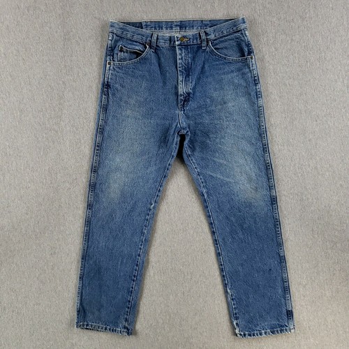 Vintage wrangler 36x32 blue - vintage,