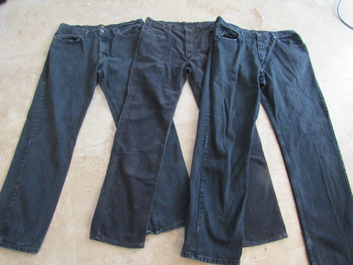 Lot mens size 38x34 black - lot,,