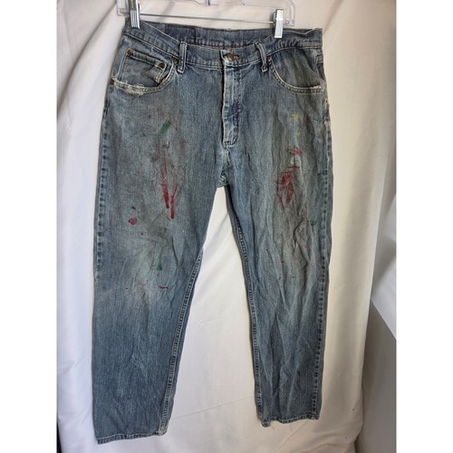 Wrangler distressed jeans mens - jeans,