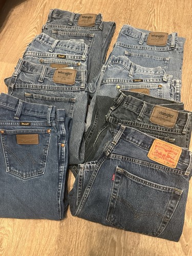 Men wrangler jeans lot 6 - men’s,