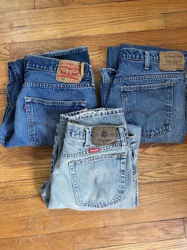 Vintage denim jeans lot - vintage,