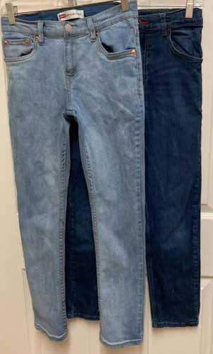 Lot boys blue denim - of,