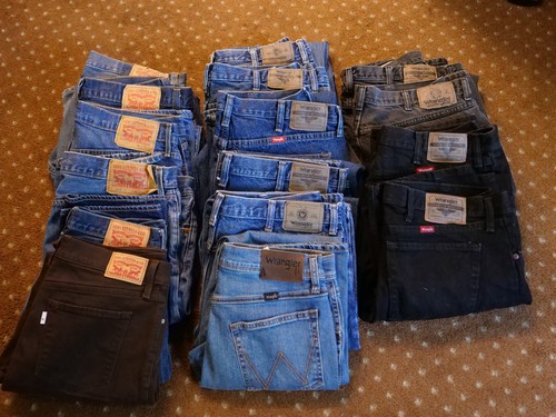 Pairs bulk vintage jeans - vintage,